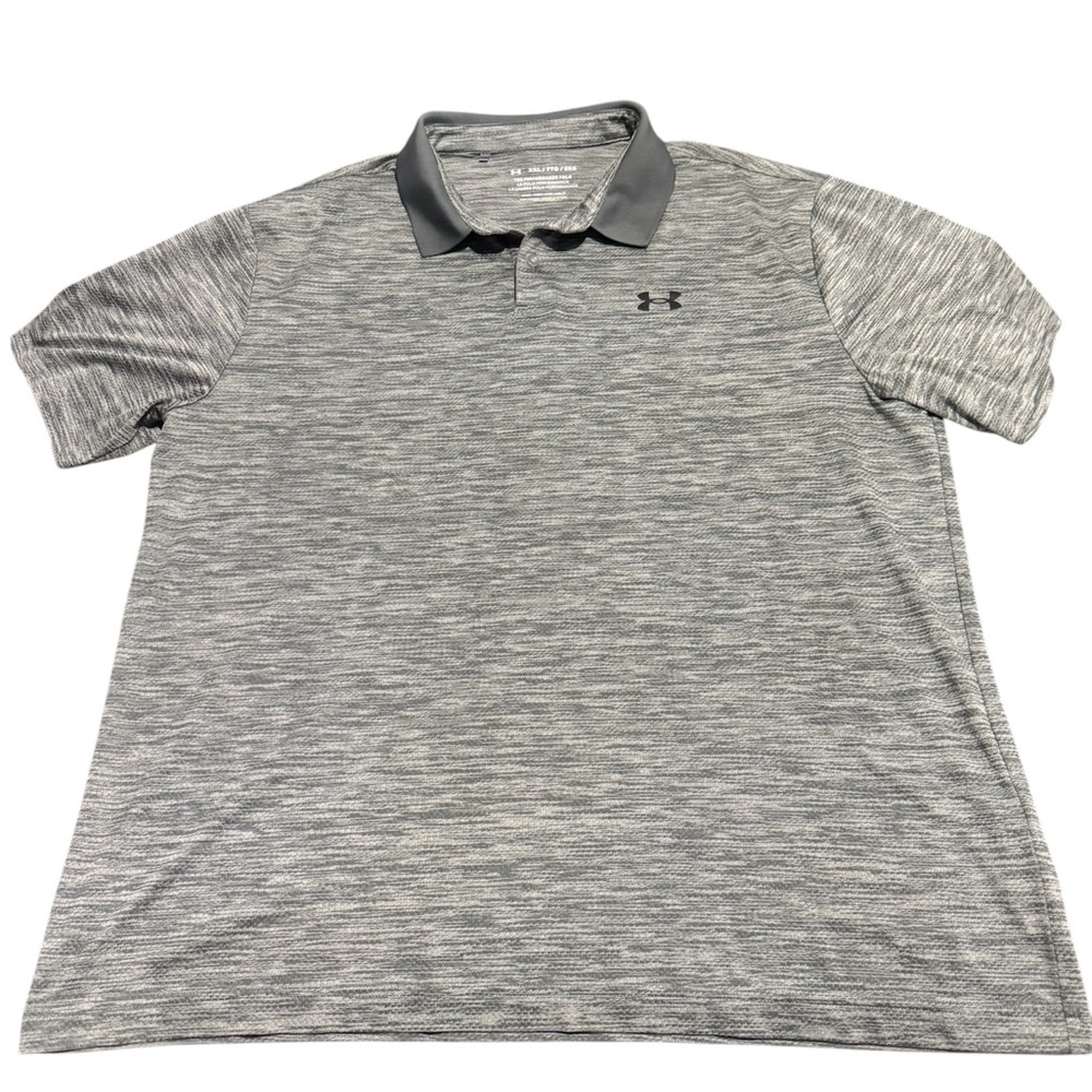 Under Armour Men's XXL Gray Performance Golf Polo